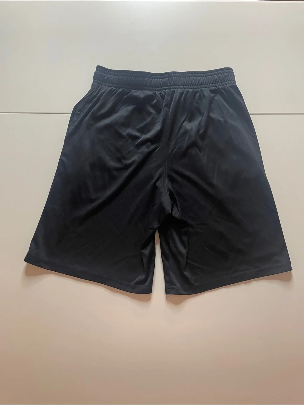 Under Armour Black Boys' Performance Shorts with Large Logo